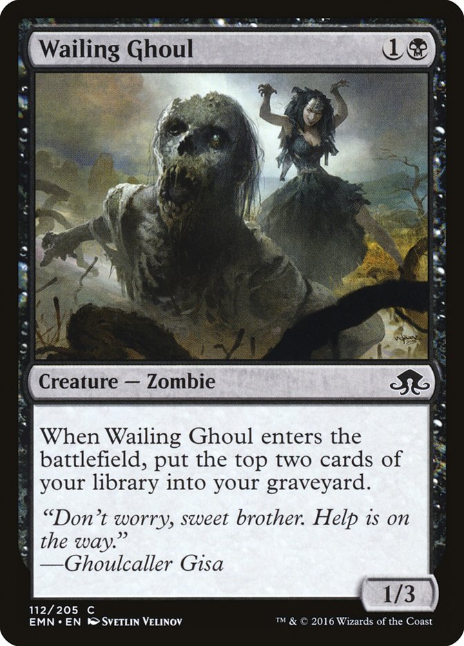 Wailing Ghoul [Eldritch Moon] MTG Single Magic: The Gathering    | Red Claw Gaming