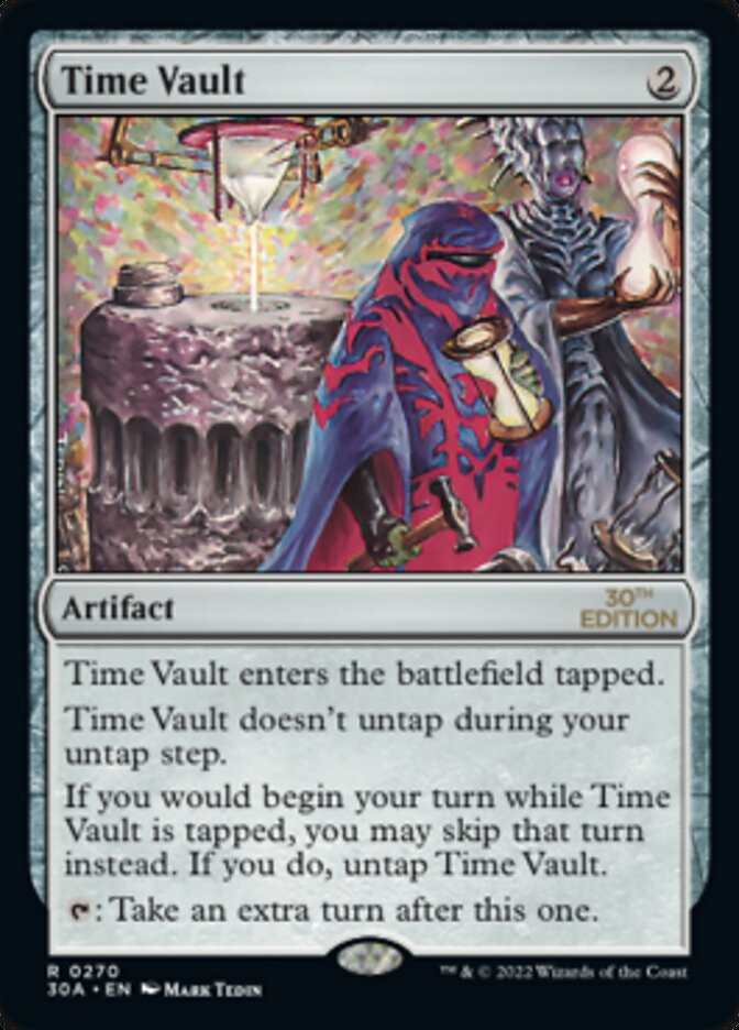 Time Vault [30th Anniversary Edition] MTG Single Magic: The Gathering    | Red Claw Gaming