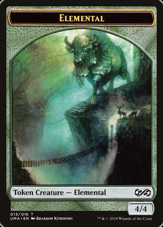 Elemental Token (013/016) [Ultimate Masters Tokens] MTG Single Magic: The Gathering    | Red Claw Gaming