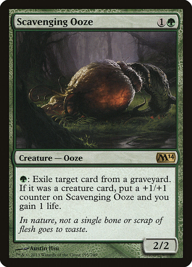 Scavenging Ooze [Magic 2014] MTG Single Magic: The Gathering    | Red Claw Gaming