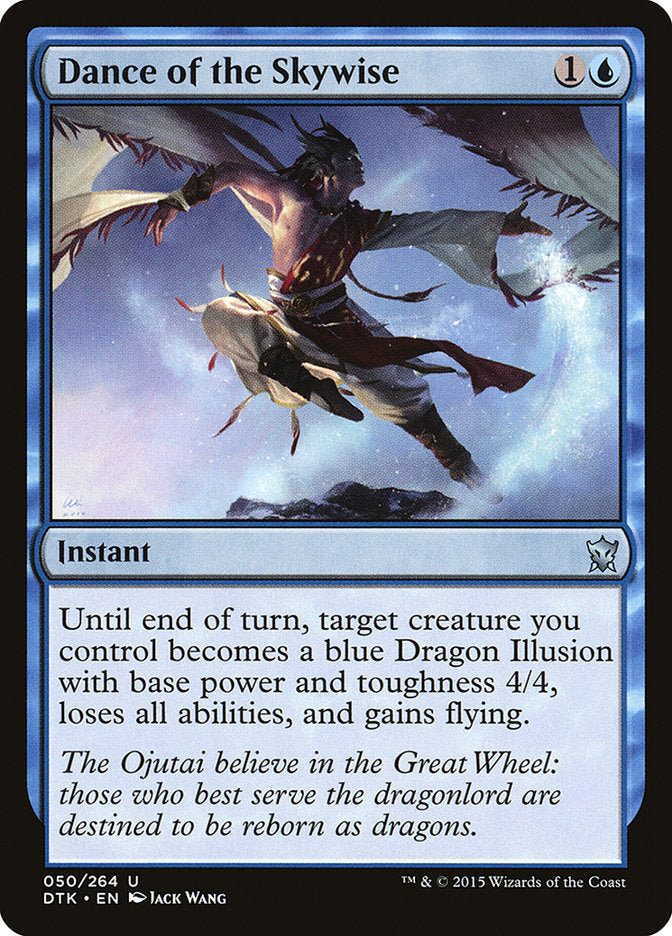 Dance of the Skywise [Dragons of Tarkir] MTG Single Magic: The Gathering    | Red Claw Gaming