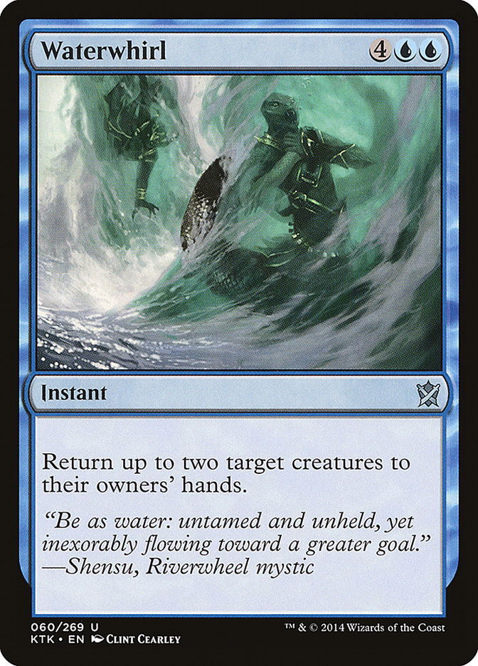 Waterwhirl [Khans of Tarkir] MTG Single Magic: The Gathering    | Red Claw Gaming