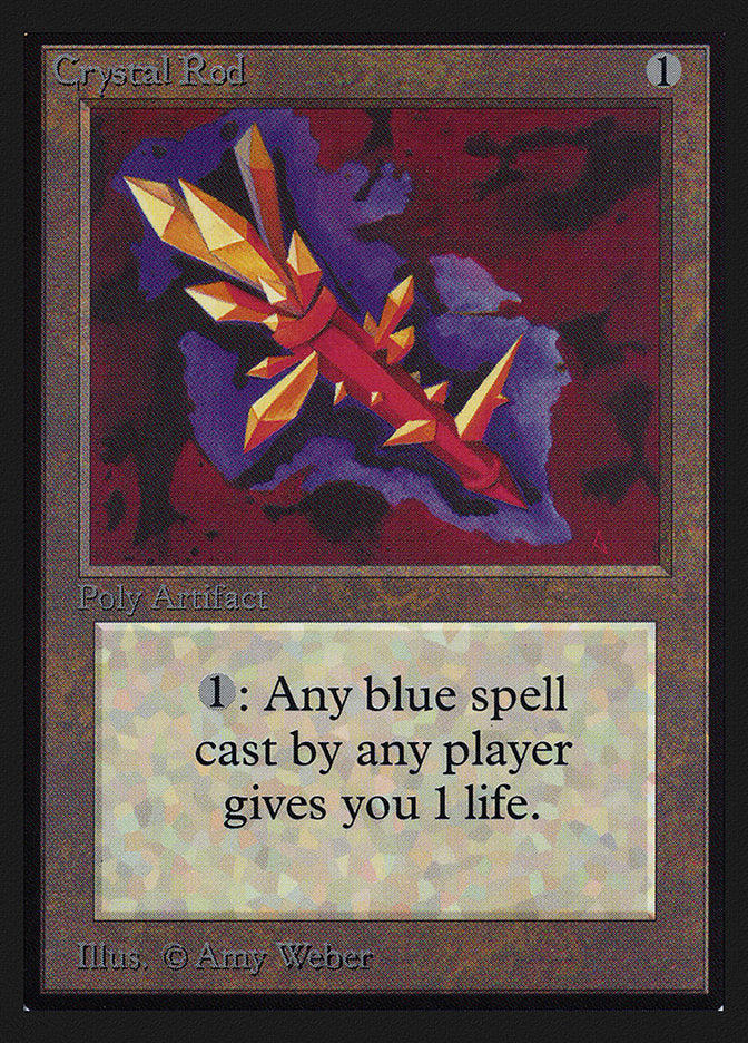 Crystal Rod [International Collectors' Edition] MTG Single Magic: The Gathering    | Red Claw Gaming