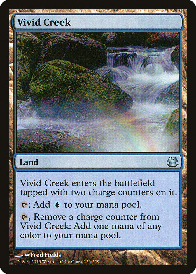 Vivid Creek [Modern Masters] MTG Single Magic: The Gathering    | Red Claw Gaming