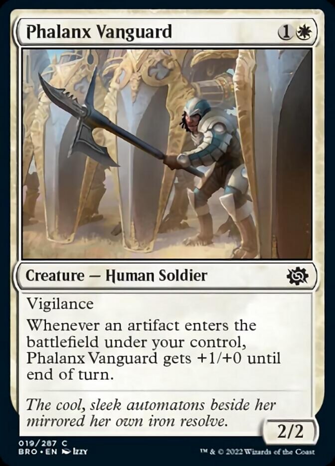 Phalanx Vanguard [The Brothers' War] MTG Single Magic: The Gathering    | Red Claw Gaming