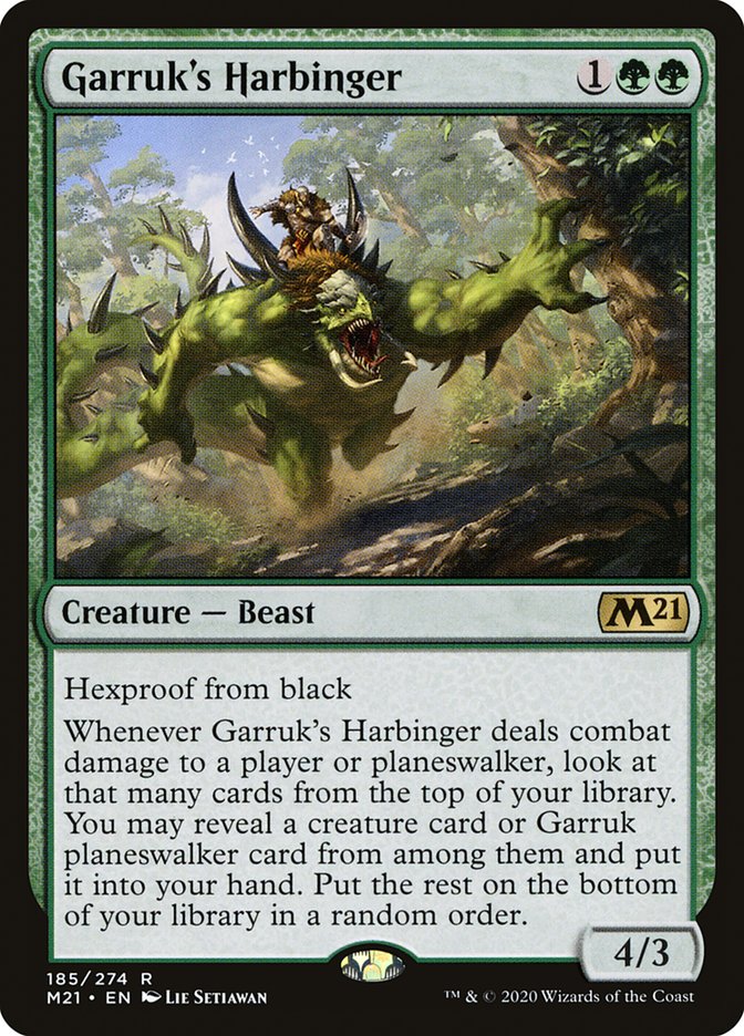 Garruk's Harbinger [Core Set 2021] MTG Single Magic: The Gathering    | Red Claw Gaming