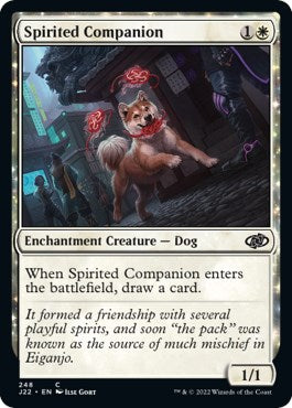 Spirited Companion [Jumpstart 2022] MTG Single Magic: The Gathering    | Red Claw Gaming