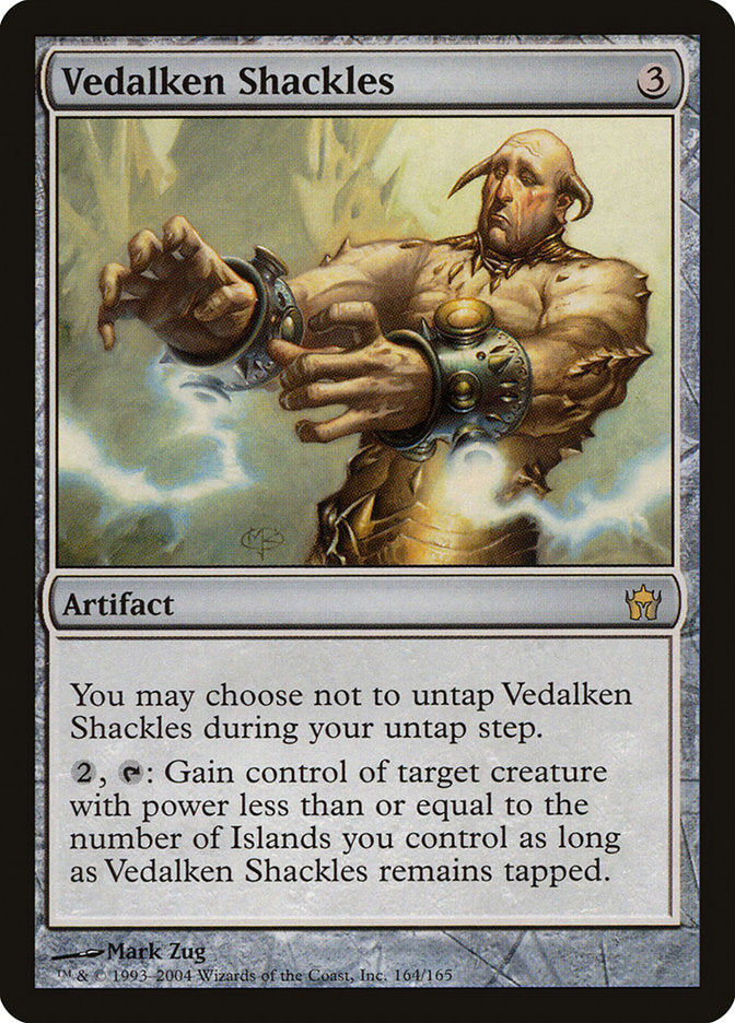 Vedalken Shackles [Fifth Dawn] MTG Single Magic: The Gathering    | Red Claw Gaming