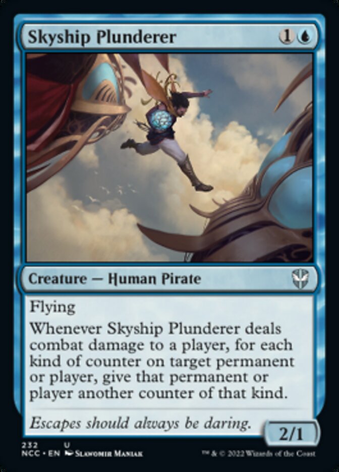 Skyship Plunderer [Streets of New Capenna Commander] MTG Single Magic: The Gathering    | Red Claw Gaming