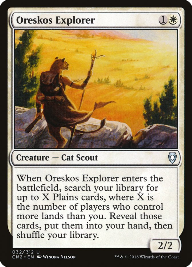 Oreskos Explorer [Commander Anthology Volume II] MTG Single Magic: The Gathering    | Red Claw Gaming