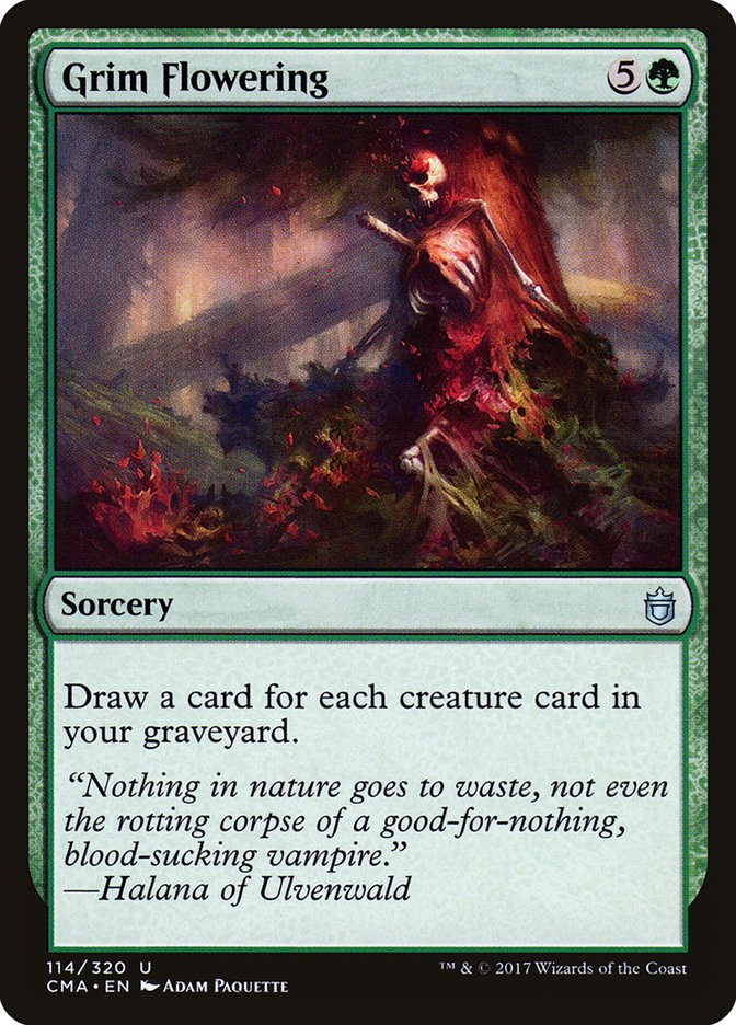 Grim Flowering [Commander Anthology] MTG Single Magic: The Gathering    | Red Claw Gaming