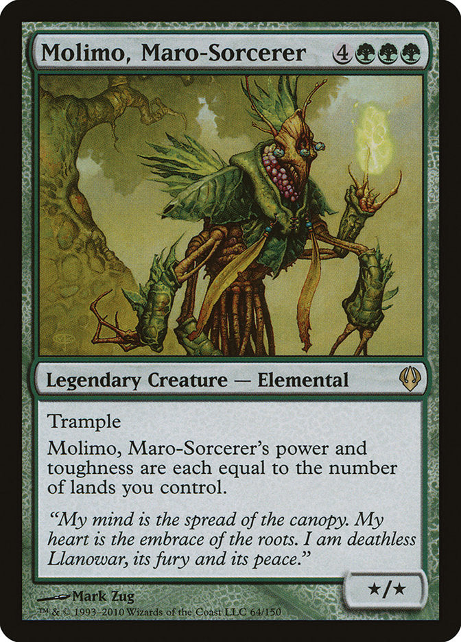 Molimo, Maro-Sorcerer [Archenemy] MTG Single Magic: The Gathering    | Red Claw Gaming