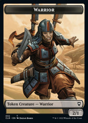 Warrior // Inkling Double-Sided Token [Commander Legends: Battle for Baldur's Gate Tokens] MTG Single Magic: The Gathering    | Red Claw Gaming