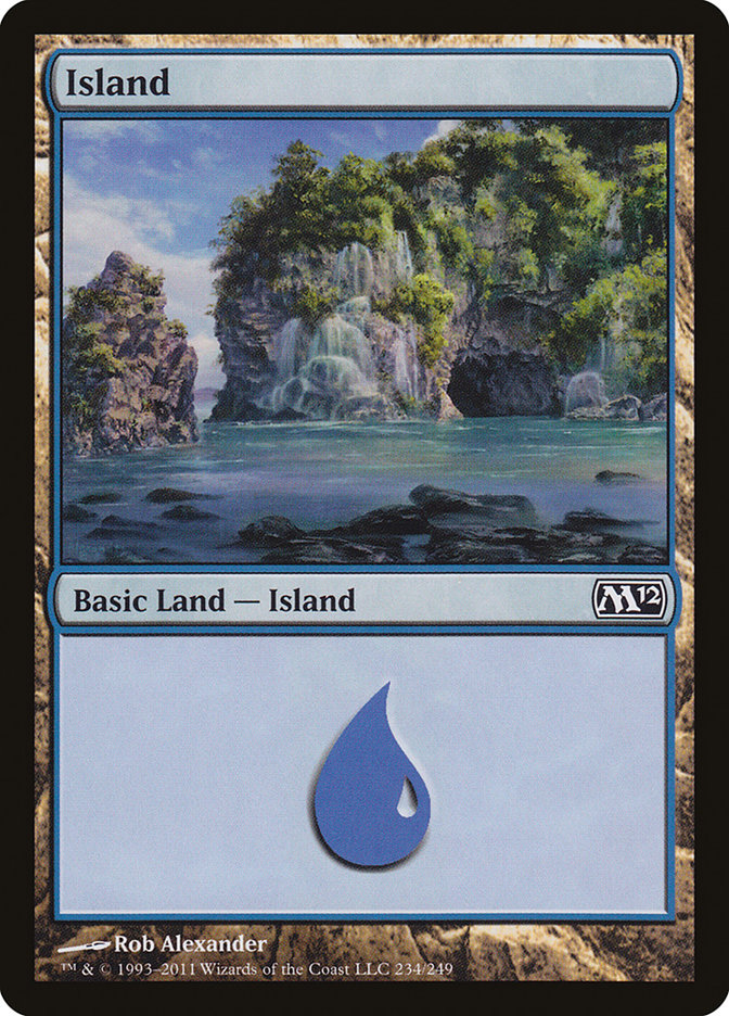 Island (234) [Magic 2012] MTG Single Magic: The Gathering    | Red Claw Gaming