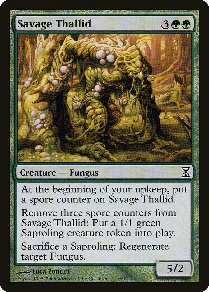 Savage Thallid [Time Spiral] MTG Single Magic: The Gathering    | Red Claw Gaming