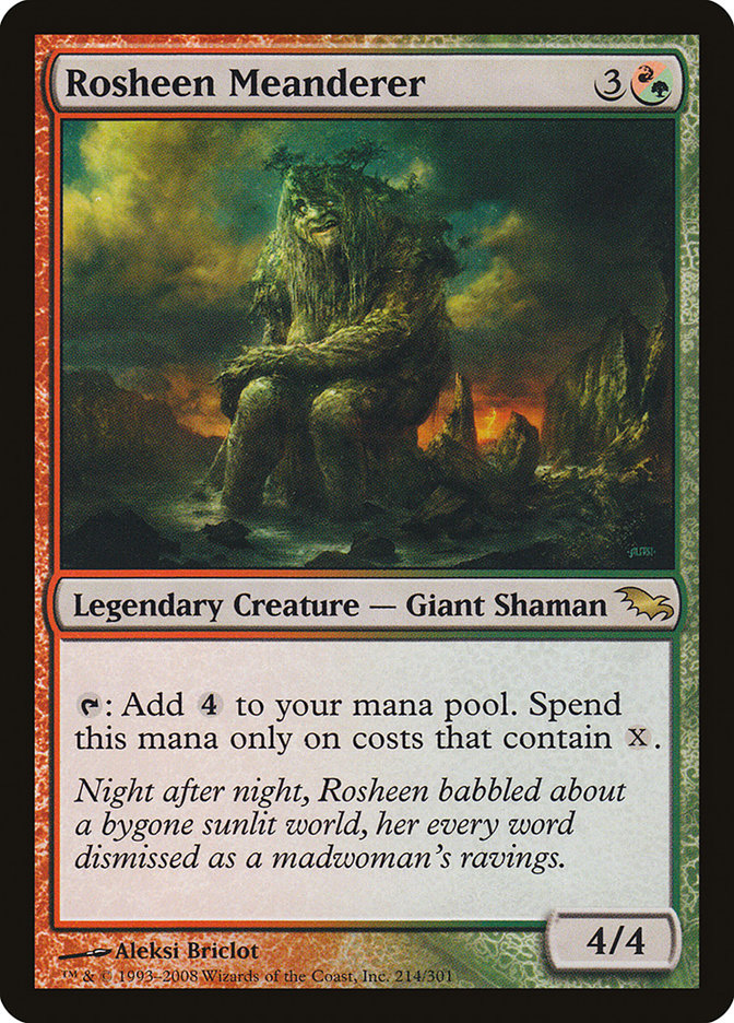 Rosheen Meanderer [Shadowmoor] MTG Single Magic: The Gathering    | Red Claw Gaming