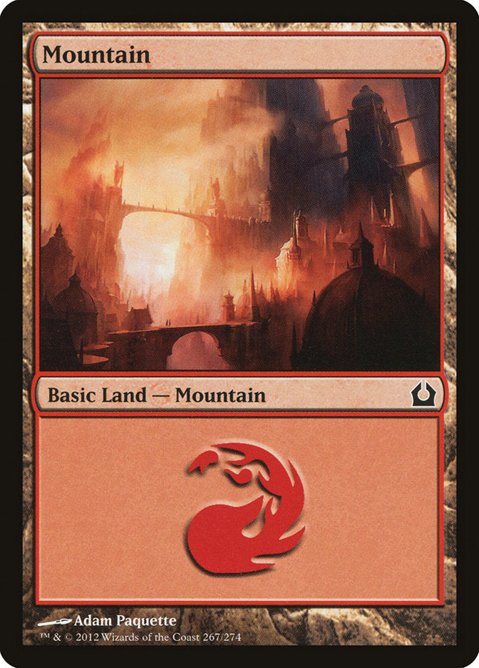 Mountain (267) [Return to Ravnica] MTG Single Magic: The Gathering    | Red Claw Gaming