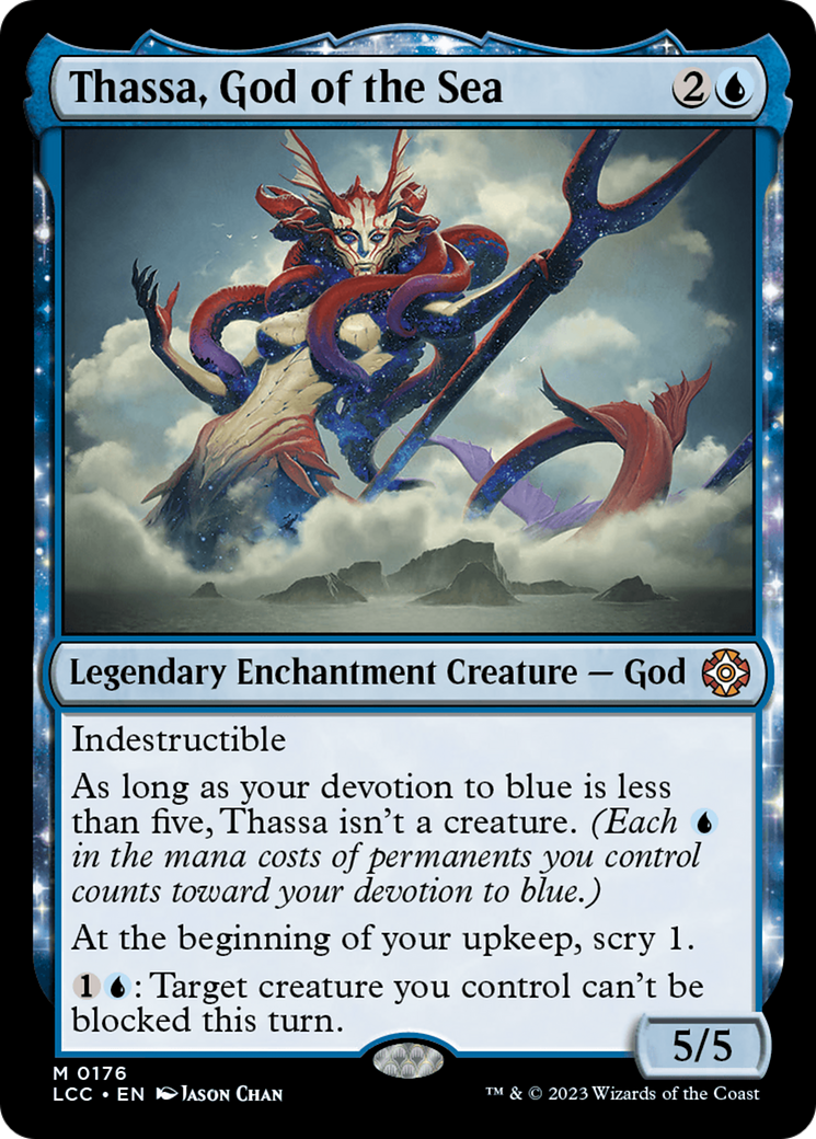 Thassa, God of the Sea [The Lost Caverns of Ixalan Commander] MTG Single Magic: The Gathering    | Red Claw Gaming