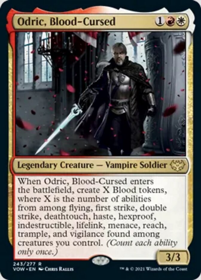 Odric, Blood-Cursed [Innistrad: Crimson Vow] MTG Single Magic: The Gathering    | Red Claw Gaming