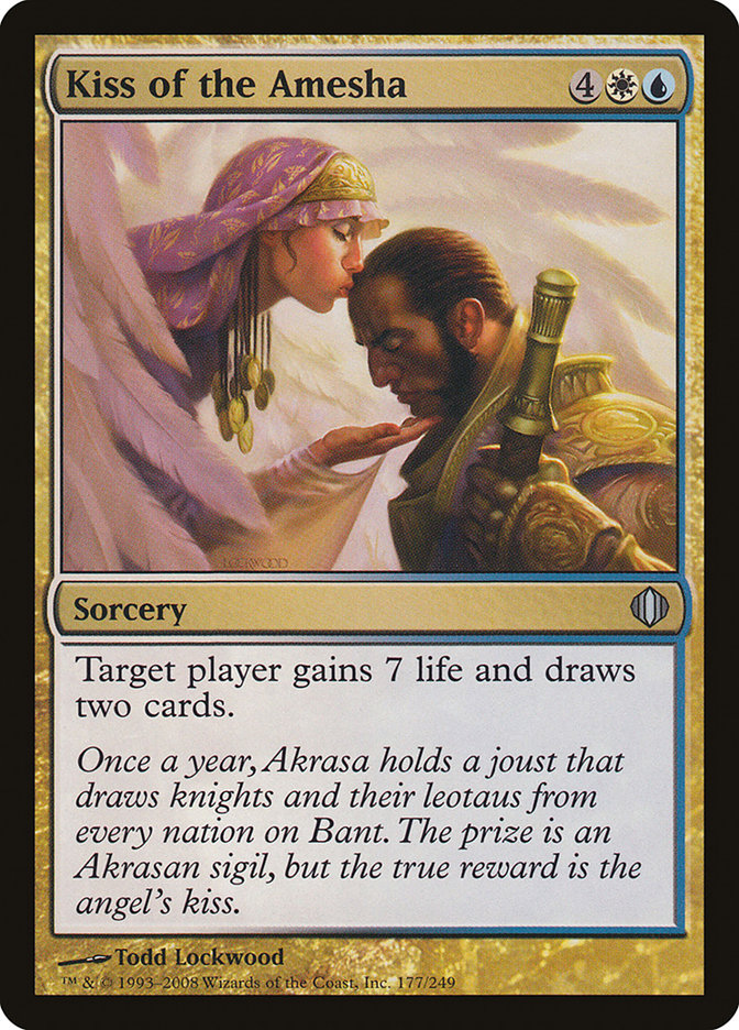 Kiss of the Amesha [Shards of Alara] MTG Single Magic: The Gathering    | Red Claw Gaming