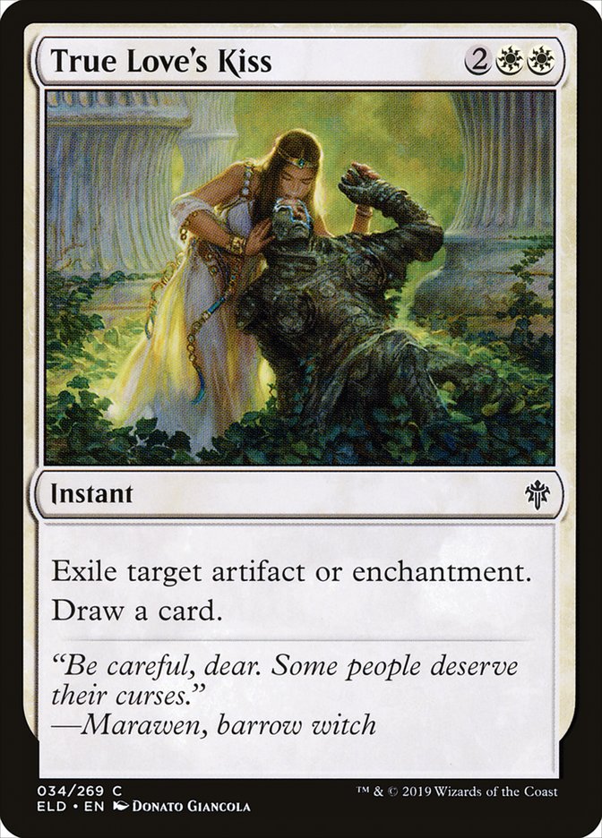 True Love's Kiss [Throne of Eldraine] MTG Single Magic: The Gathering    | Red Claw Gaming