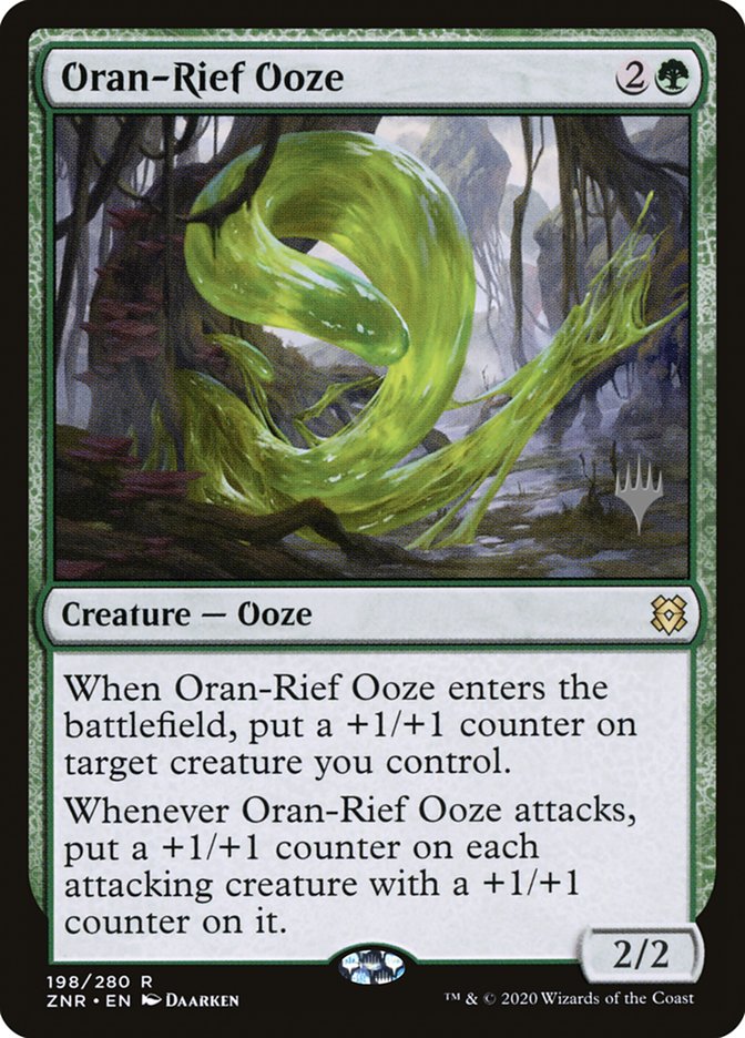 Oran-Rief Ooze (Promo Pack) [Zendikar Rising Promos] MTG Single Magic: The Gathering    | Red Claw Gaming