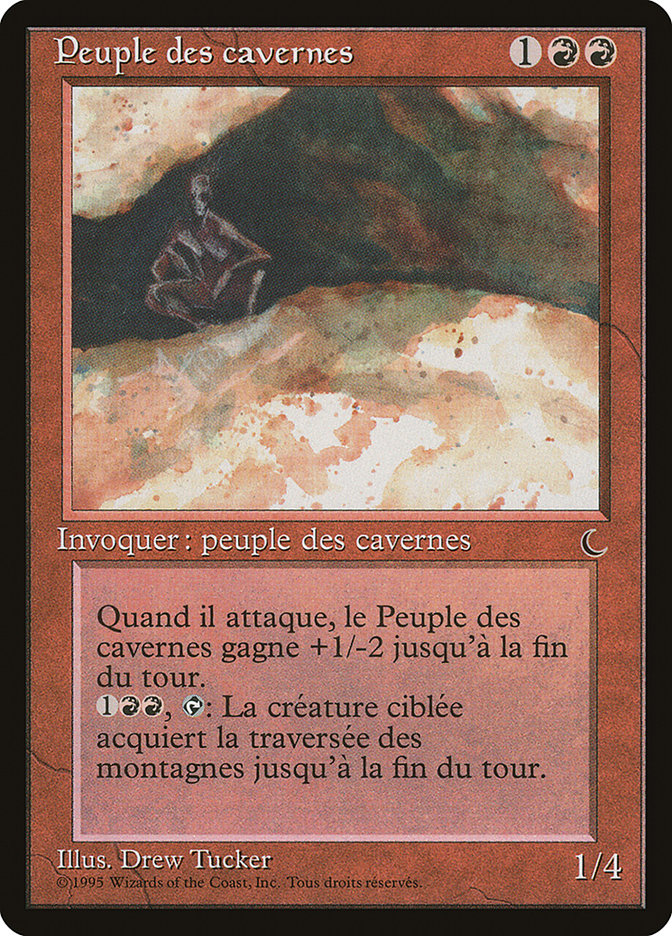 Cave People (French) - "Peuple des cavernes" [Renaissance] MTG Single Magic: The Gathering    | Red Claw Gaming