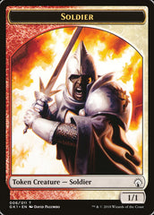 Soldier // Goblin Double-Sided Token [Guilds of Ravnica Guild Kit Tokens] MTG Single Magic: The Gathering    | Red Claw Gaming