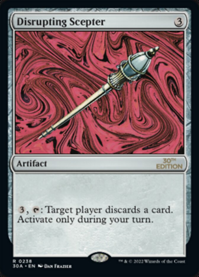 Disrupting Scepter [30th Anniversary Edition] MTG Single Magic: The Gathering    | Red Claw Gaming