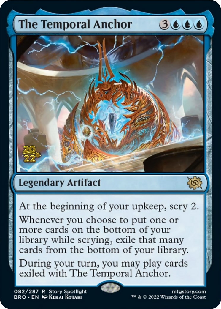 The Temporal Anchor [The Brothers' War Prerelease Promos] MTG Single Magic: The Gathering    | Red Claw Gaming