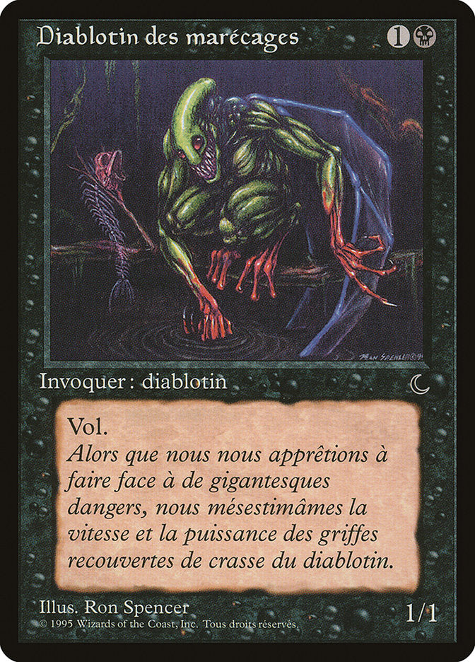 Bog Imp (French) - "Diablotin des marecages" [Renaissance] MTG Single Magic: The Gathering    | Red Claw Gaming