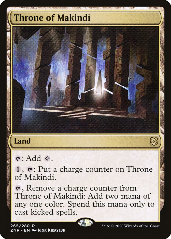 Throne of Makindi [Zendikar Rising] MTG Single Magic: The Gathering    | Red Claw Gaming