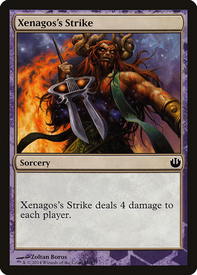 Xenagos's Strike [Journey into Nyx Defeat a God] MTG Single Magic: The Gathering    | Red Claw Gaming