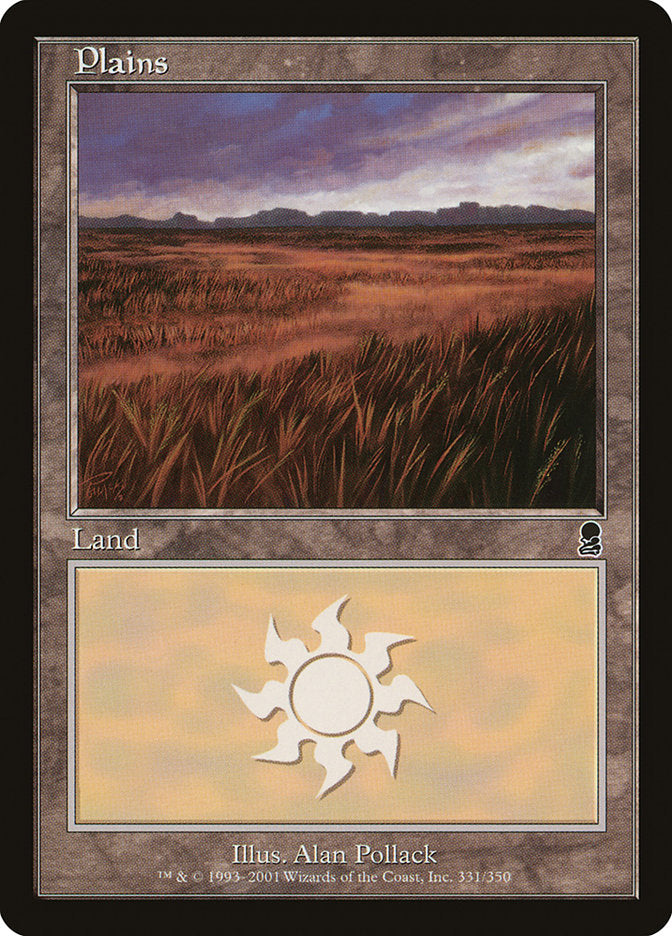 Plains (331) [Odyssey] MTG Single Magic: The Gathering    | Red Claw Gaming