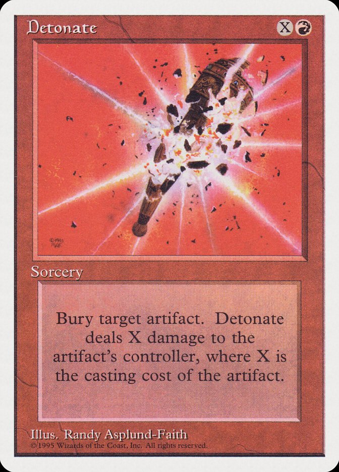 Detonate [Rivals Quick Start Set] MTG Single Magic: The Gathering    | Red Claw Gaming