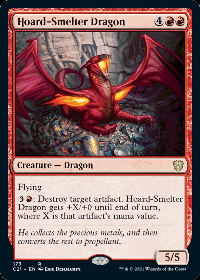 Hoard-Smelter Dragon [Commander 2021] MTG Single Magic: The Gathering    | Red Claw Gaming