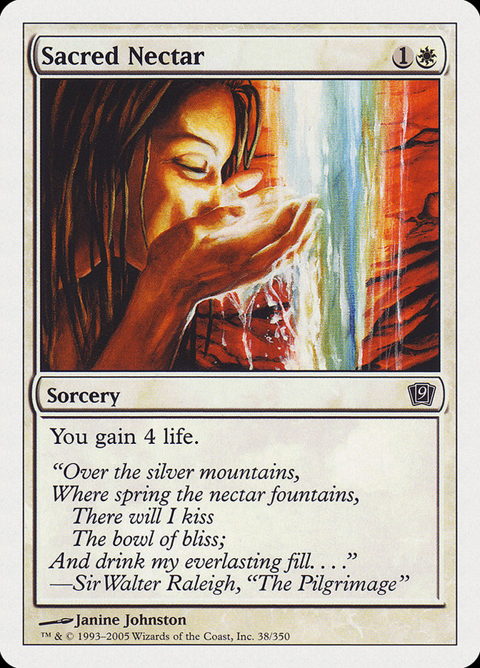 Sacred Nectar [Ninth Edition] MTG Single Magic: The Gathering    | Red Claw Gaming