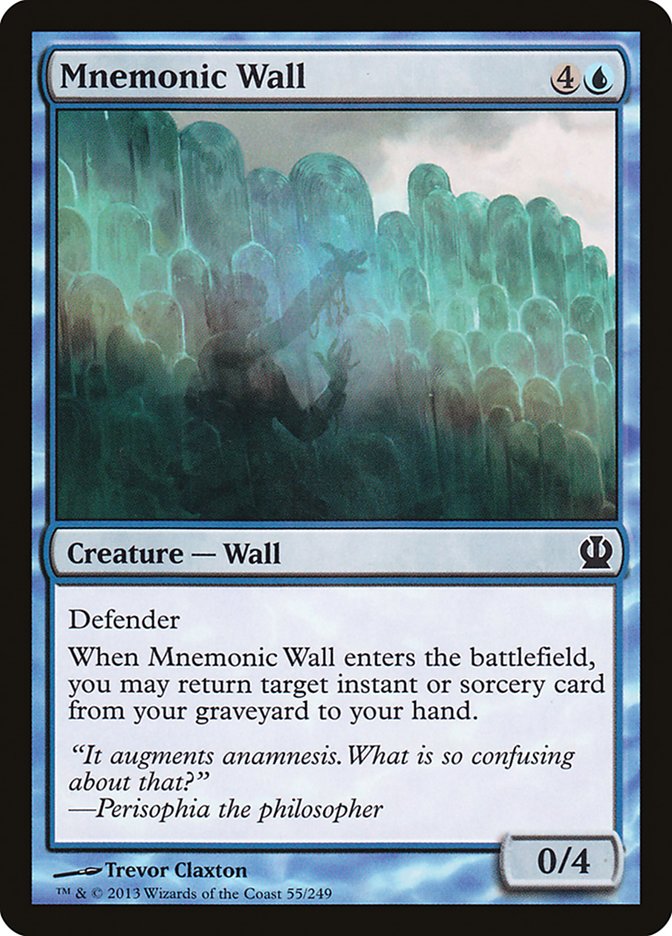 Mnemonic Wall [Theros] MTG Single Magic: The Gathering    | Red Claw Gaming