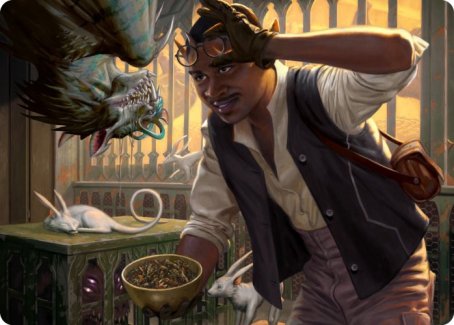 Bennie Bracks, Zoologist Art Card [Streets of New Capenna Art Series] MTG Single Magic: The Gathering    | Red Claw Gaming