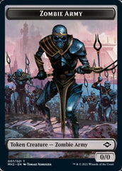 Treasure (21) // Zombie Army Double-Sided Token [Modern Horizons 2 Tokens] MTG Single Magic: The Gathering    | Red Claw Gaming