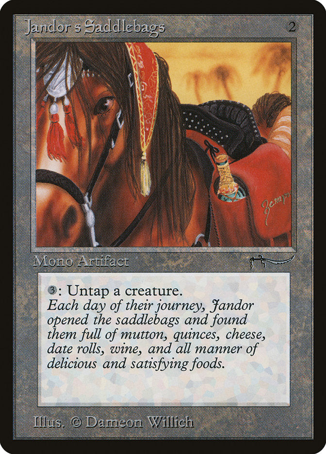 Jandor's Saddlebags [Arabian Nights] MTG Single Magic: The Gathering    | Red Claw Gaming