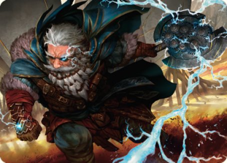 Electrostatic Infantry Art Card [Dominaria United Art Series] MTG Single Magic: The Gathering    | Red Claw Gaming