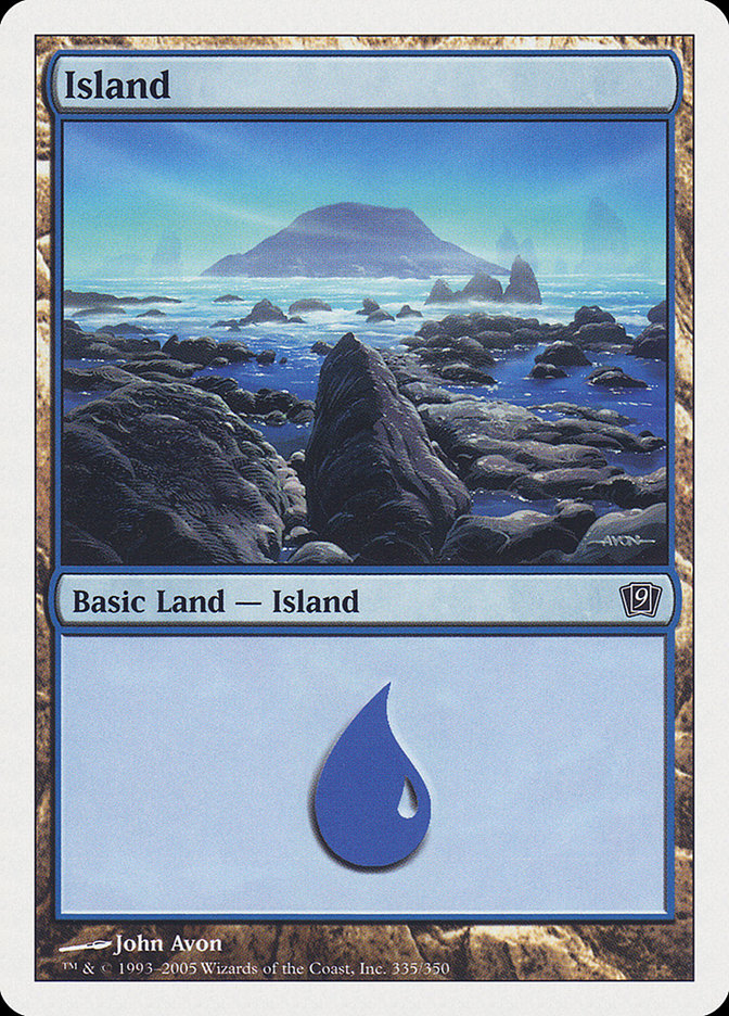 Island (335) [Ninth Edition] MTG Single Magic: The Gathering    | Red Claw Gaming