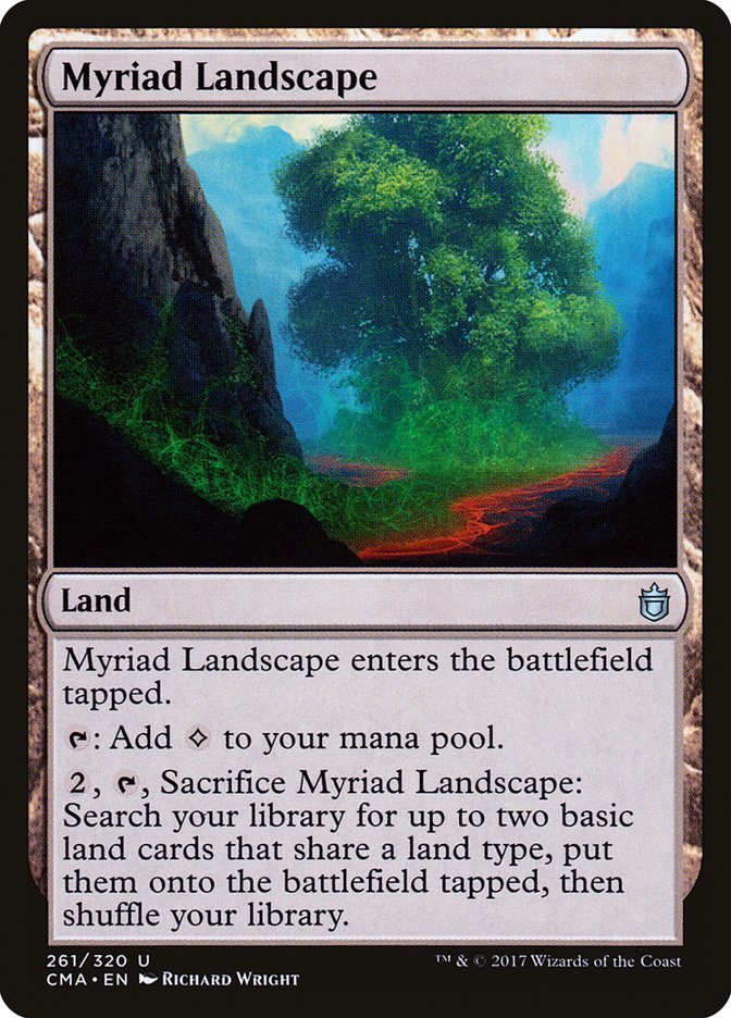 Myriad Landscape [Commander Anthology] MTG Single Magic: The Gathering    | Red Claw Gaming