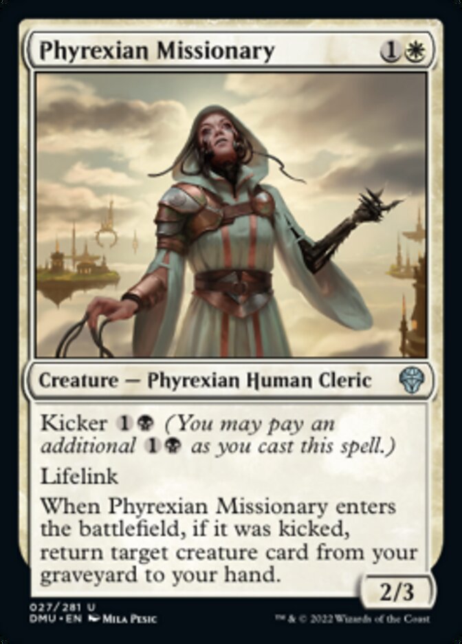 Phyrexian Missionary [Dominaria United] MTG Single Magic: The Gathering    | Red Claw Gaming