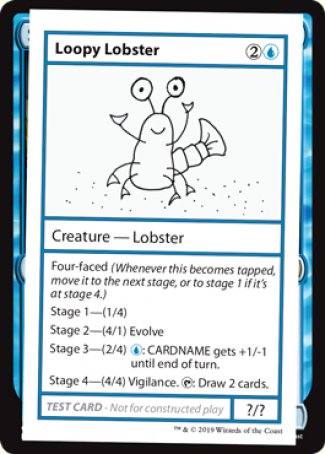 Loopy Lobster (2021 Edition) [Mystery Booster Playtest Cards] MTG Single Magic: The Gathering    | Red Claw Gaming