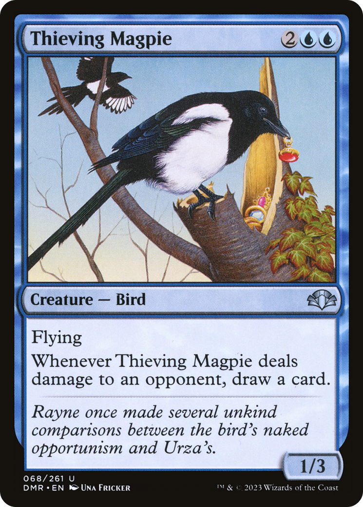 Thieving Magpie [Dominaria Remastered] MTG Single Magic: The Gathering    | Red Claw Gaming