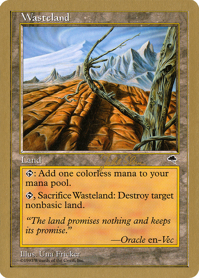 Wasteland (Jakub Slemr) [World Championship Decks 1999] MTG Single Magic: The Gathering    | Red Claw Gaming