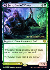 Jorn, God of Winter // Kaldring, the Rimestaff [Kaldheim Prerelease Promos] MTG Single Magic: The Gathering    | Red Claw Gaming