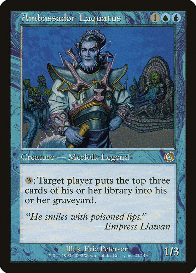 Ambassador Laquatus [Torment] MTG Single Magic: The Gathering    | Red Claw Gaming